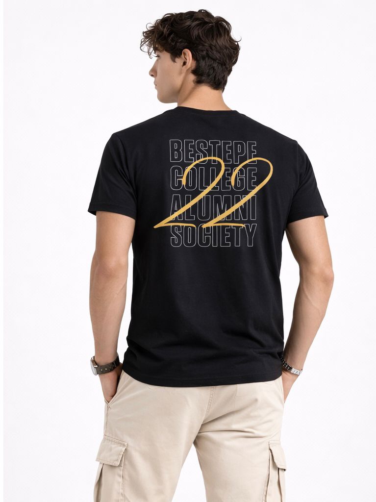 Erkek Bisiklet Yaka T-shirt